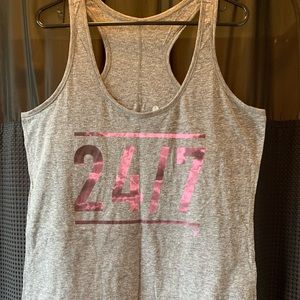 Racerback tank top